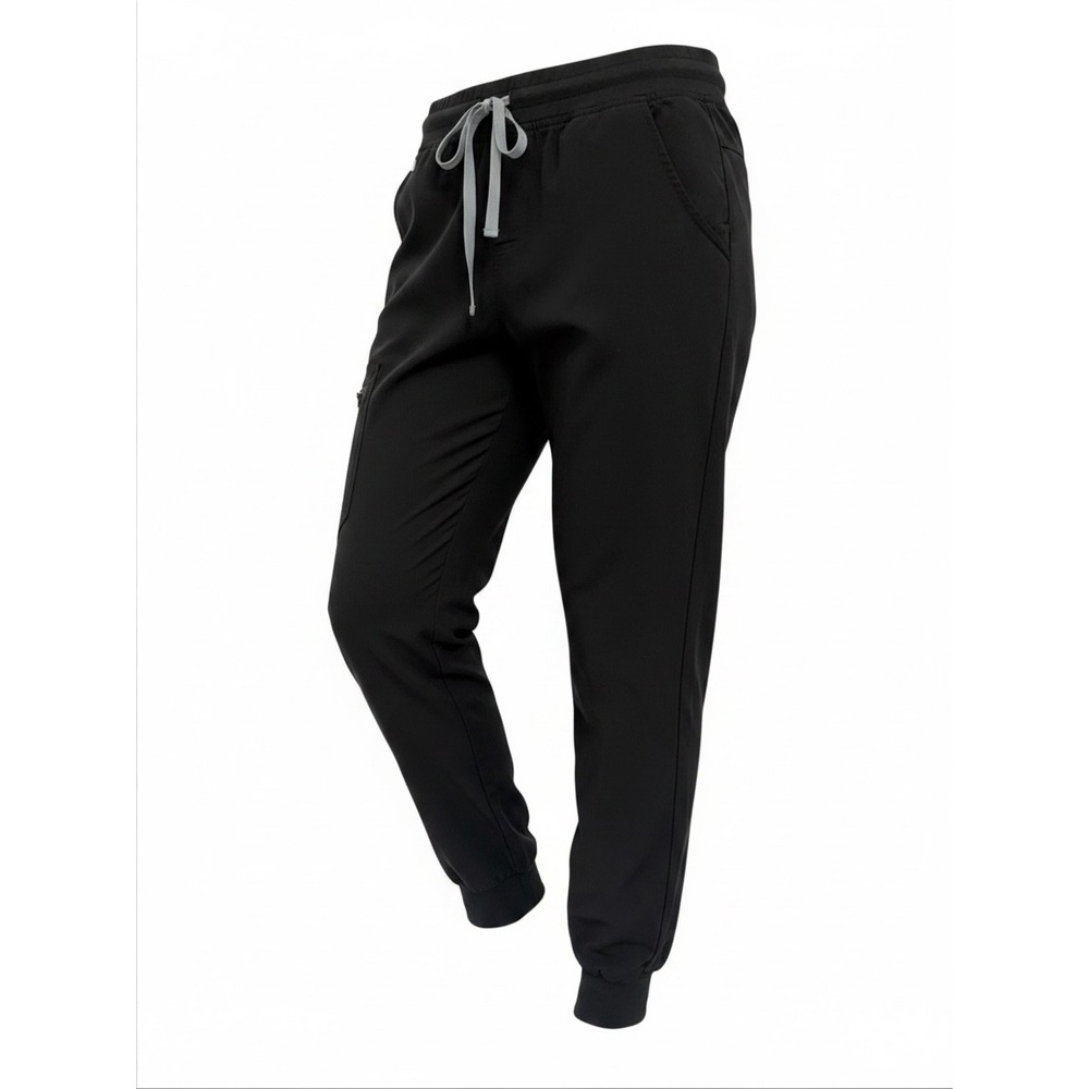 FIGS Black Zamora Jogger Scrub Pants Womens XL Petite 36x26 (G3)